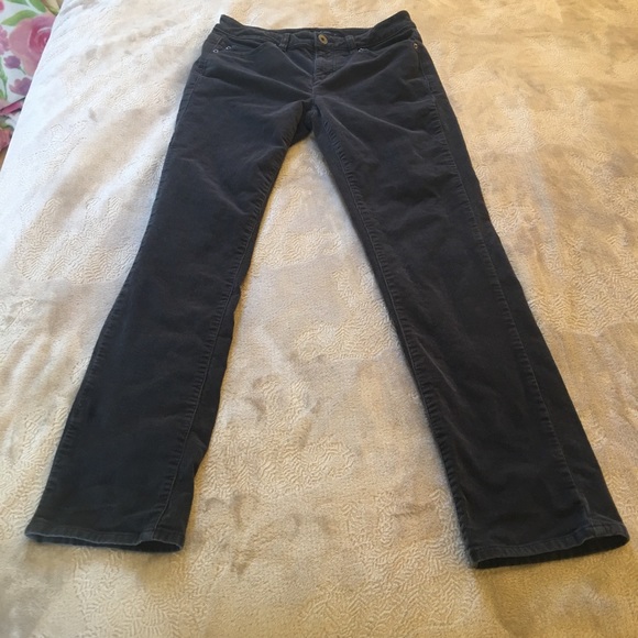 Calvin Klein black cotton corduroy jeans Size 4 - Picture 2 of 9